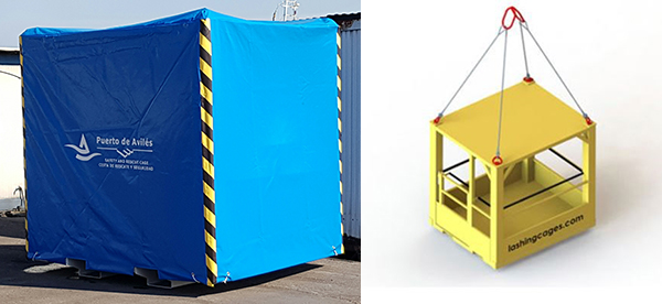 industrial custom canvas for safety cage