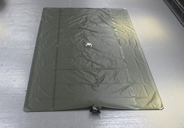 empty foldable water tank