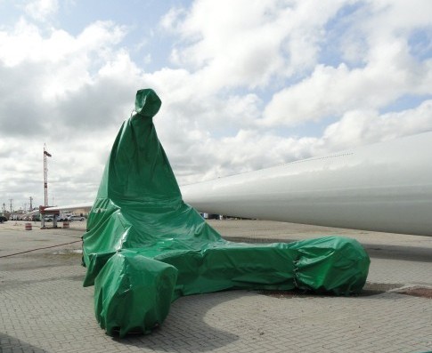 canvas customized cover wind industry