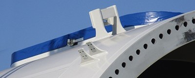 wind tower canvas protection