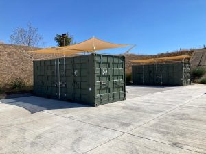Dobles techo para contenedores