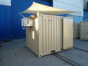 dobles techos contenedor ejercito